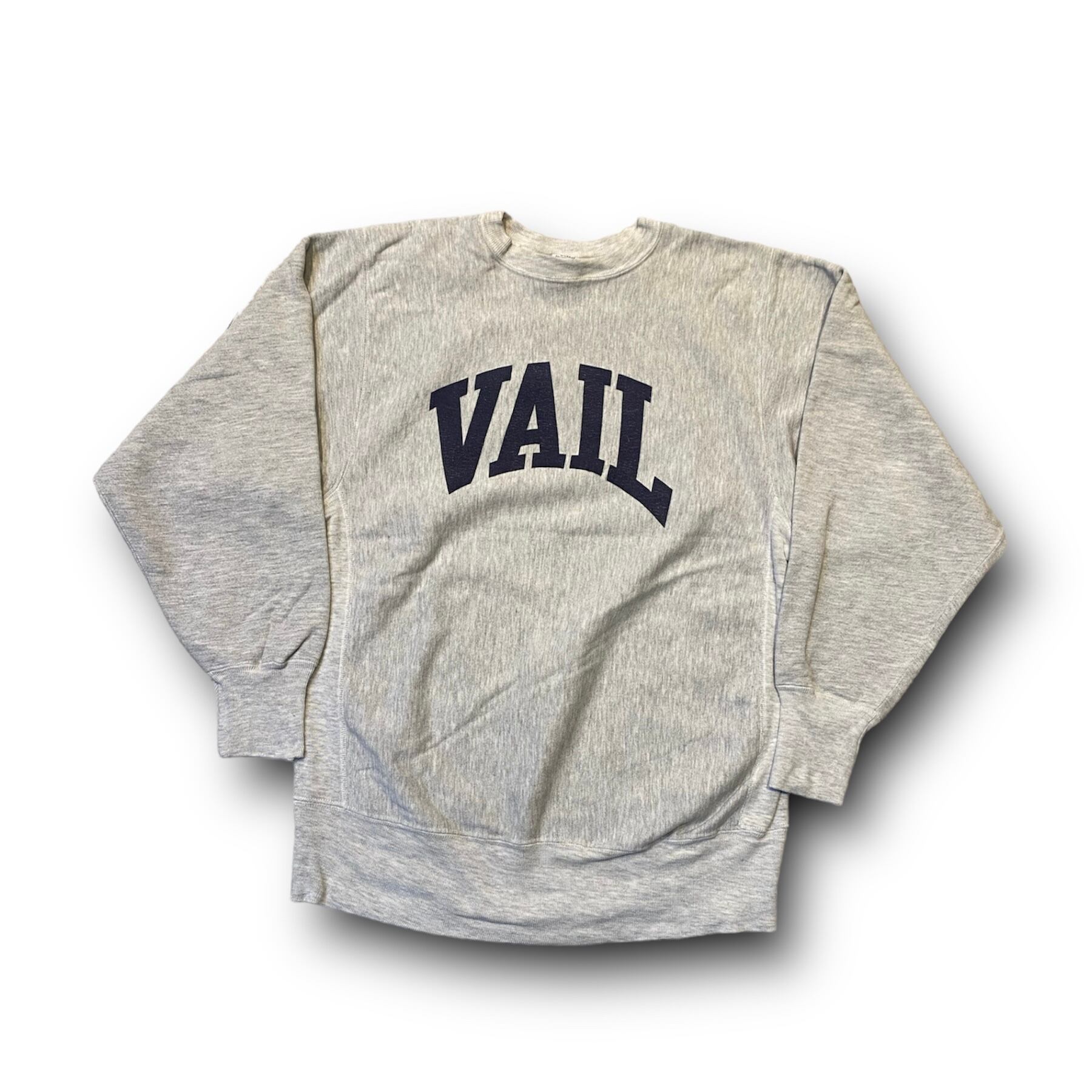 90s チャンピオン リバースウィーブ グレー VAIL - スウェット