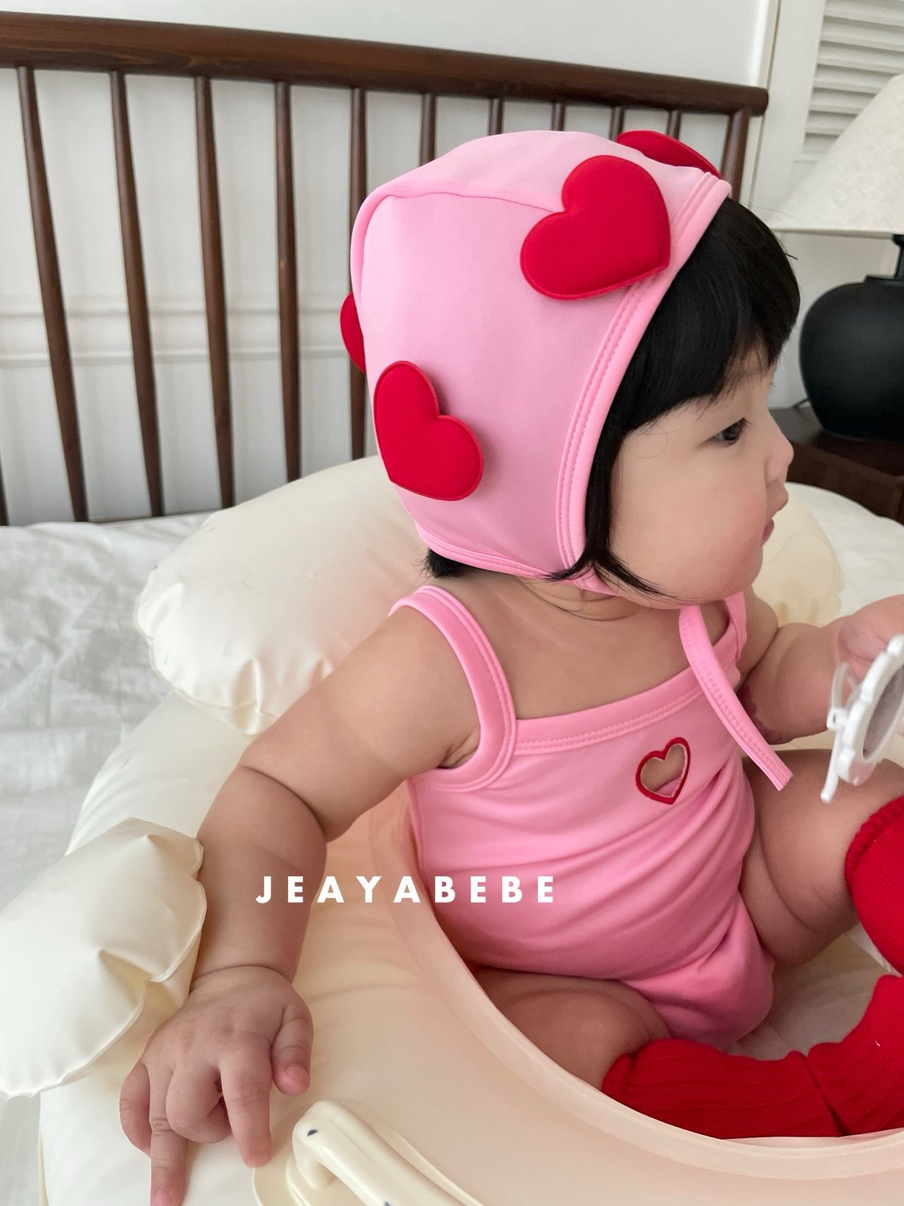 [JEAYABEBE] My Mimi Swimwear (Pink) / [재야] 마이미미수영복(핑크)