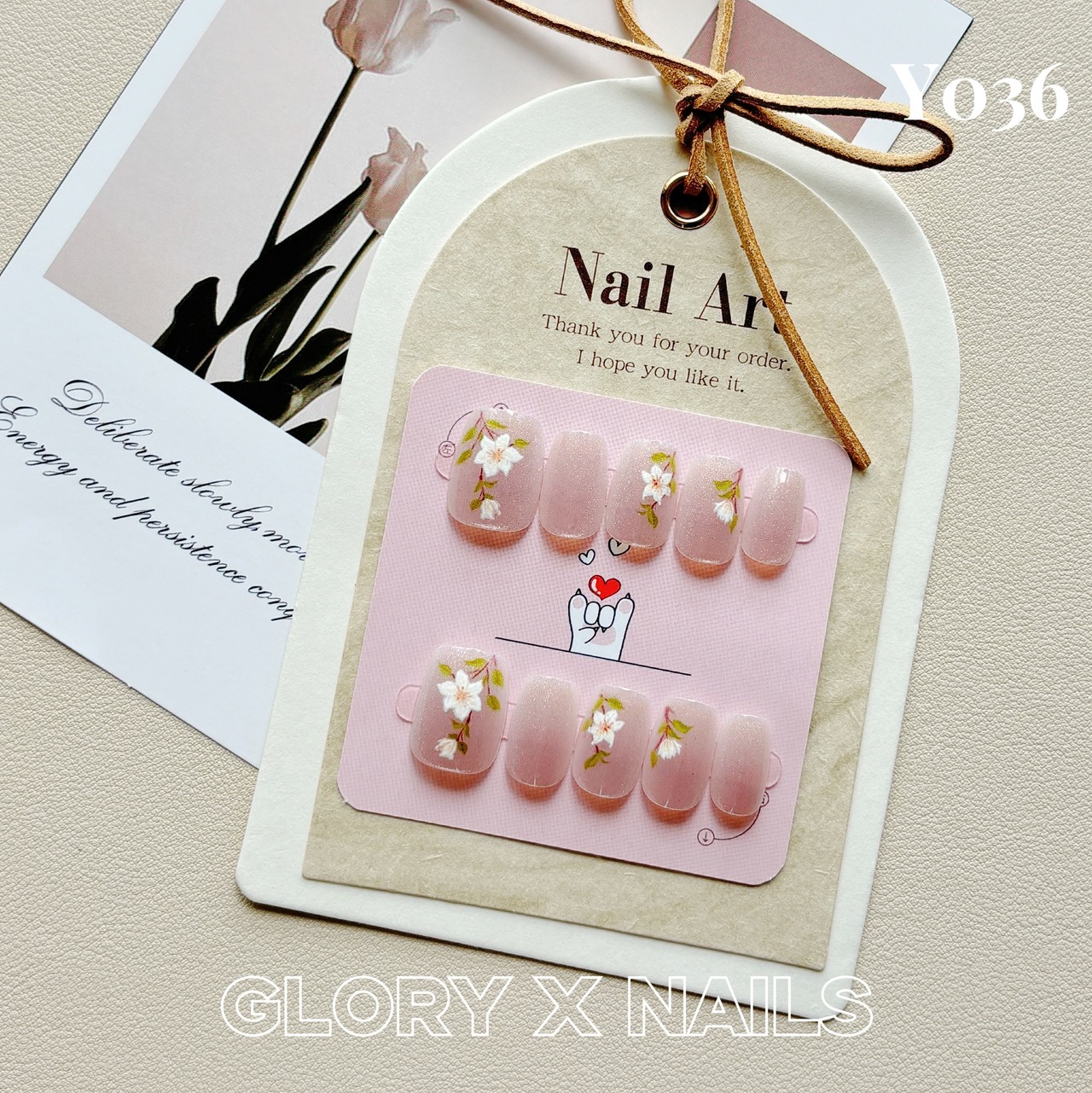 Y036 ネイルチップ サイズXS/S/M