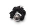 Heyep” Medium Metal Ball Silk Scrunchie“