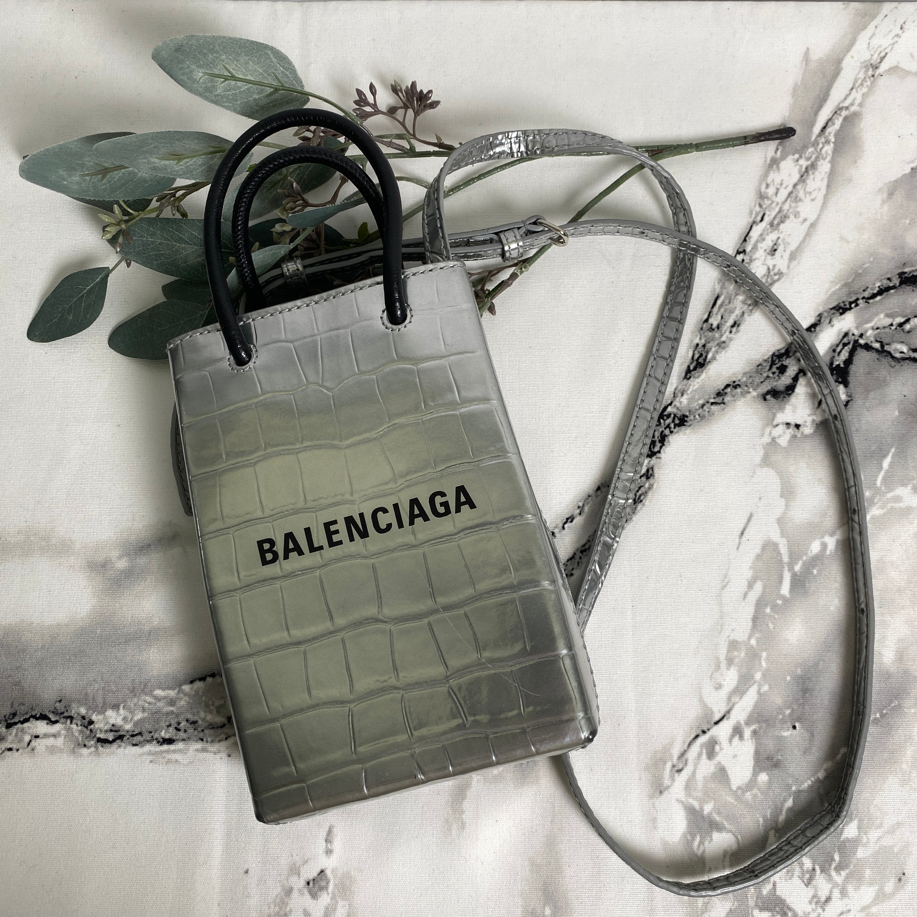 【BALENCIAGA】フォンホルダー/ショルダーバック/美品