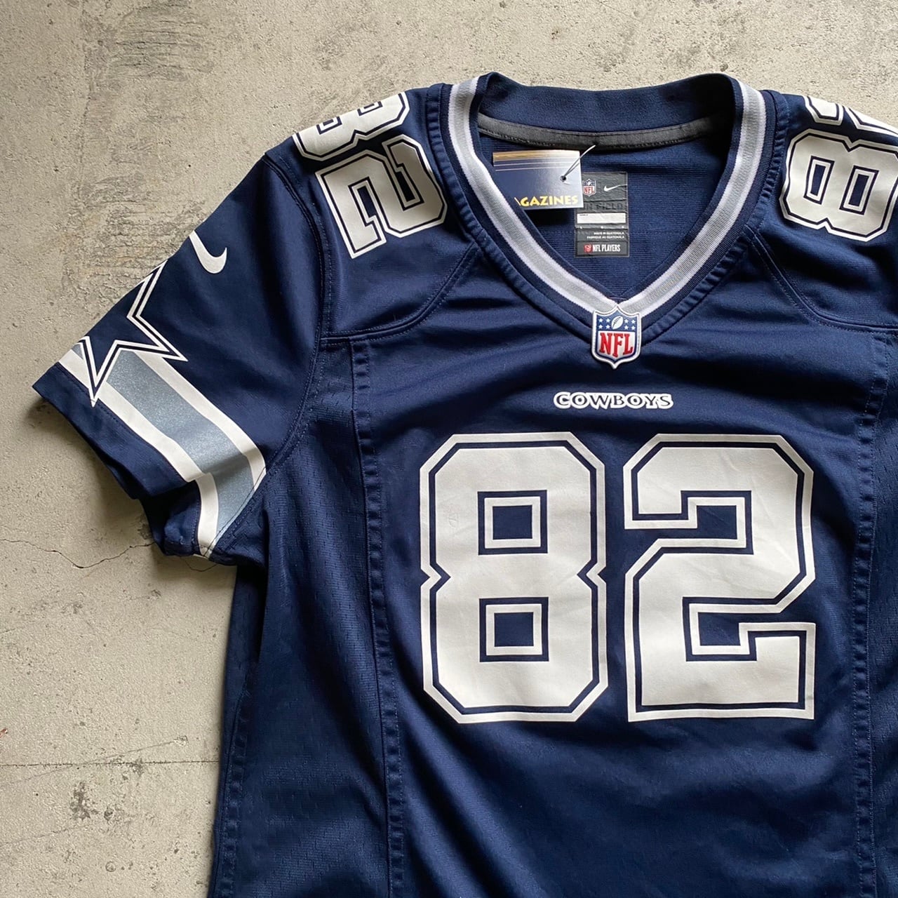 希少 ナイキ ダラス カウボーイズ ブルゾン L 紺 NFL スタジャン 真新しく