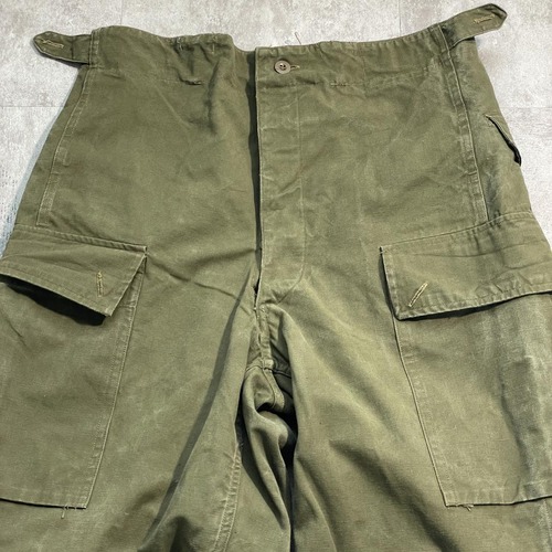 50s オランダ軍 実物 ダブルフェイス カーゴパンツ 82/85 w34 詳細写真3