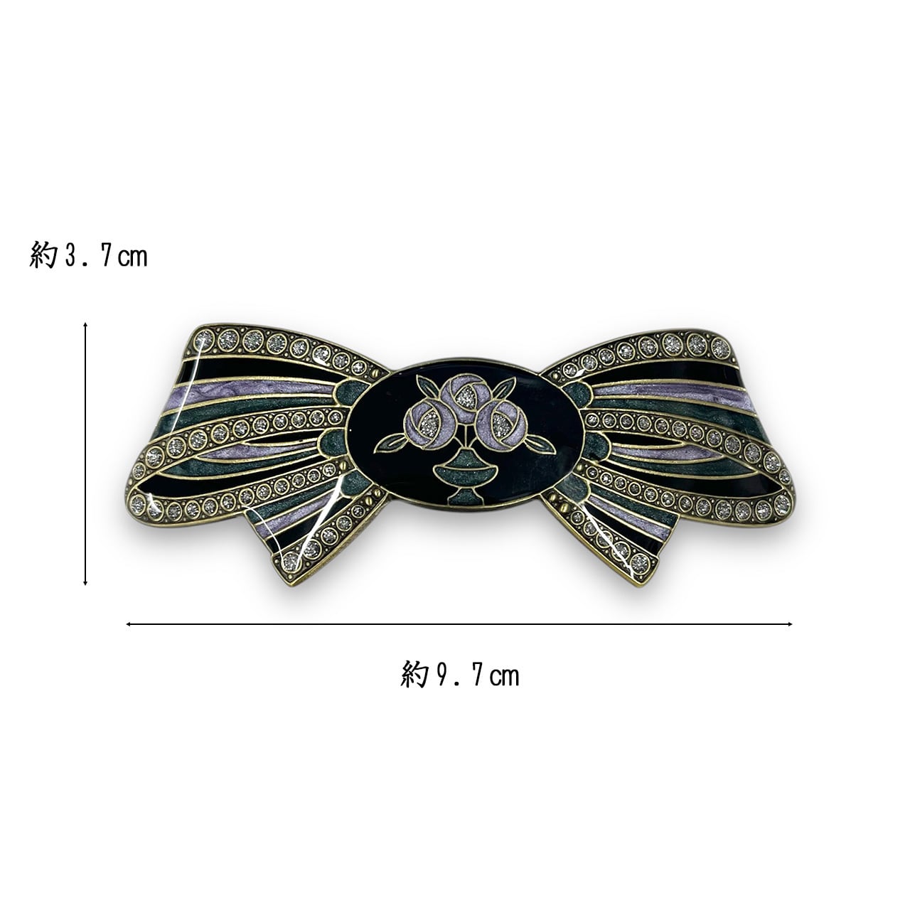 クララビジュー バレッタ | 【公式】ヘアーアクセサリーBIBI（ビビ