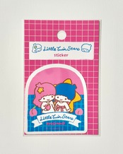 サンリオ　フルーツマーケット　ステッカー　リトルツインスターズA