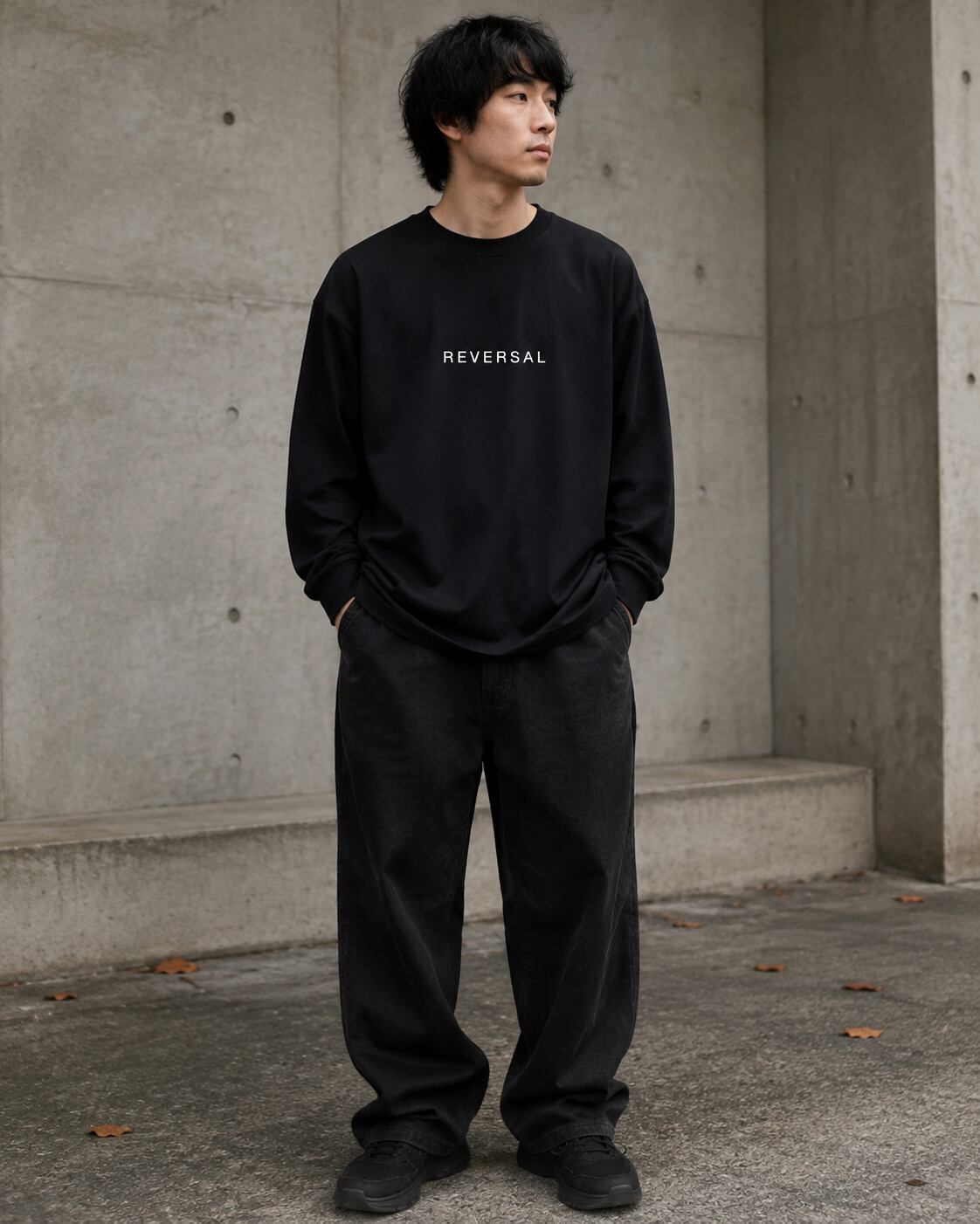 REVERSAL WORDMARK ロングTシャツ｜ユニセックス | REVERSAL