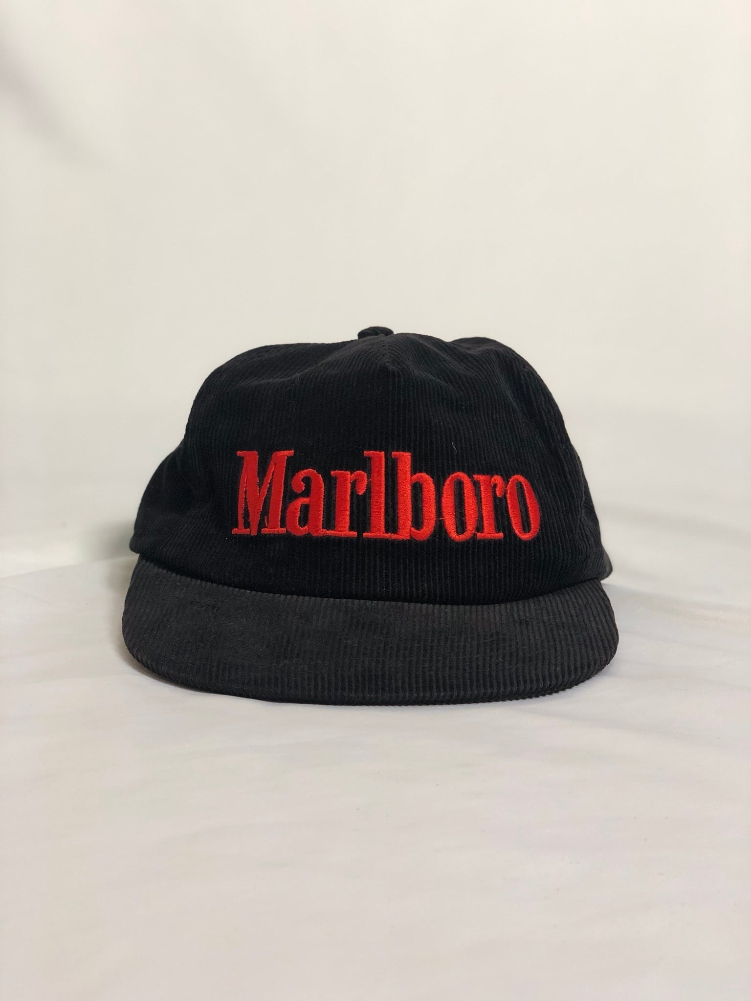 s "Marlboro" corduroy cap BLACK   IMGmentroom