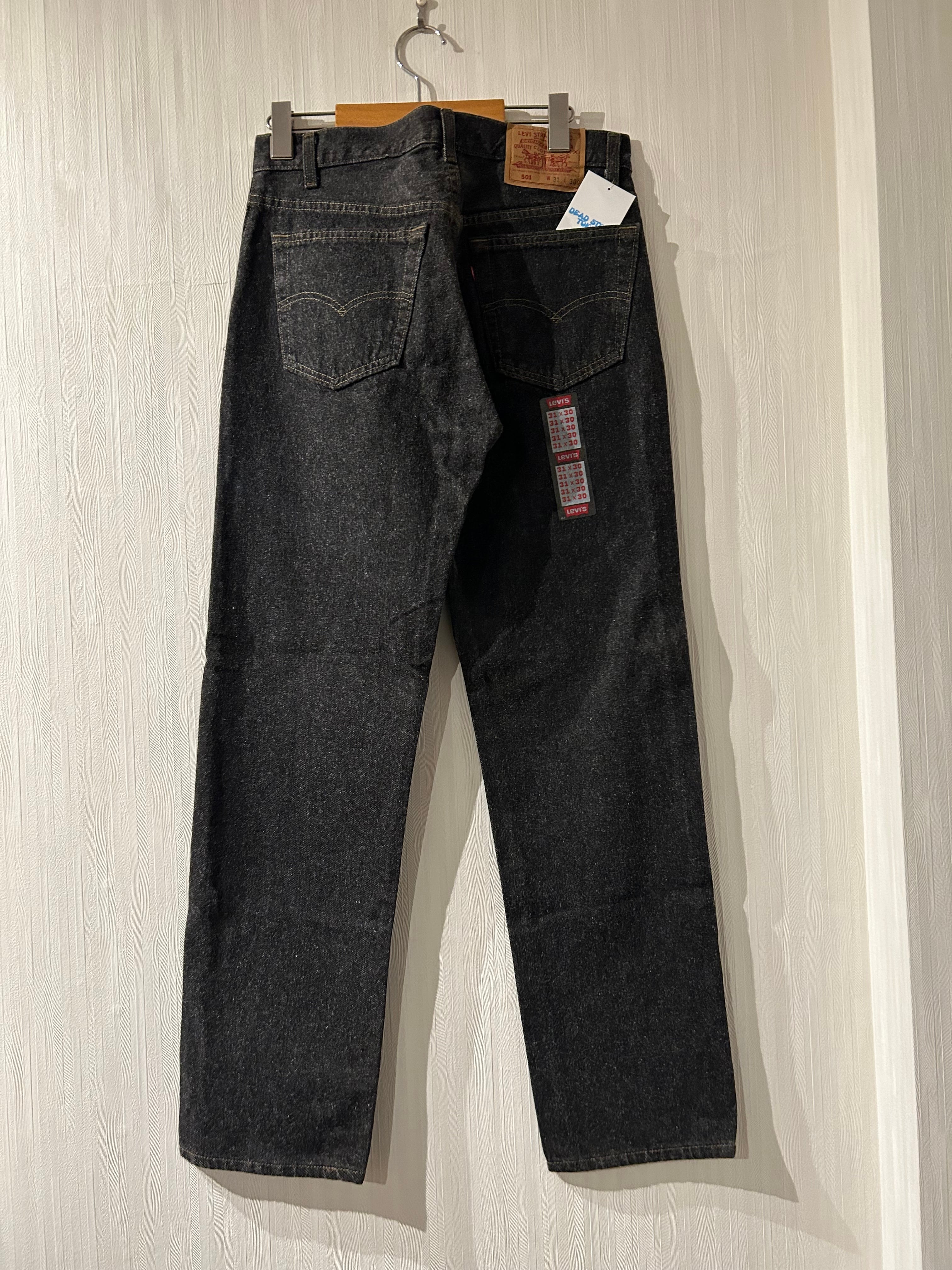 Dead Stock‼︎ Special!! 1992s Levi's 501-0658 "先染めブラック" Denim Pant ”W31×L30“ ①