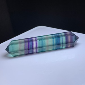 D2.透明☆グラデーションフローライト ダブルターミネーテッド