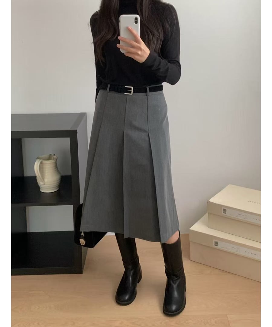 プリーツスカート◆2collar【s-60200】