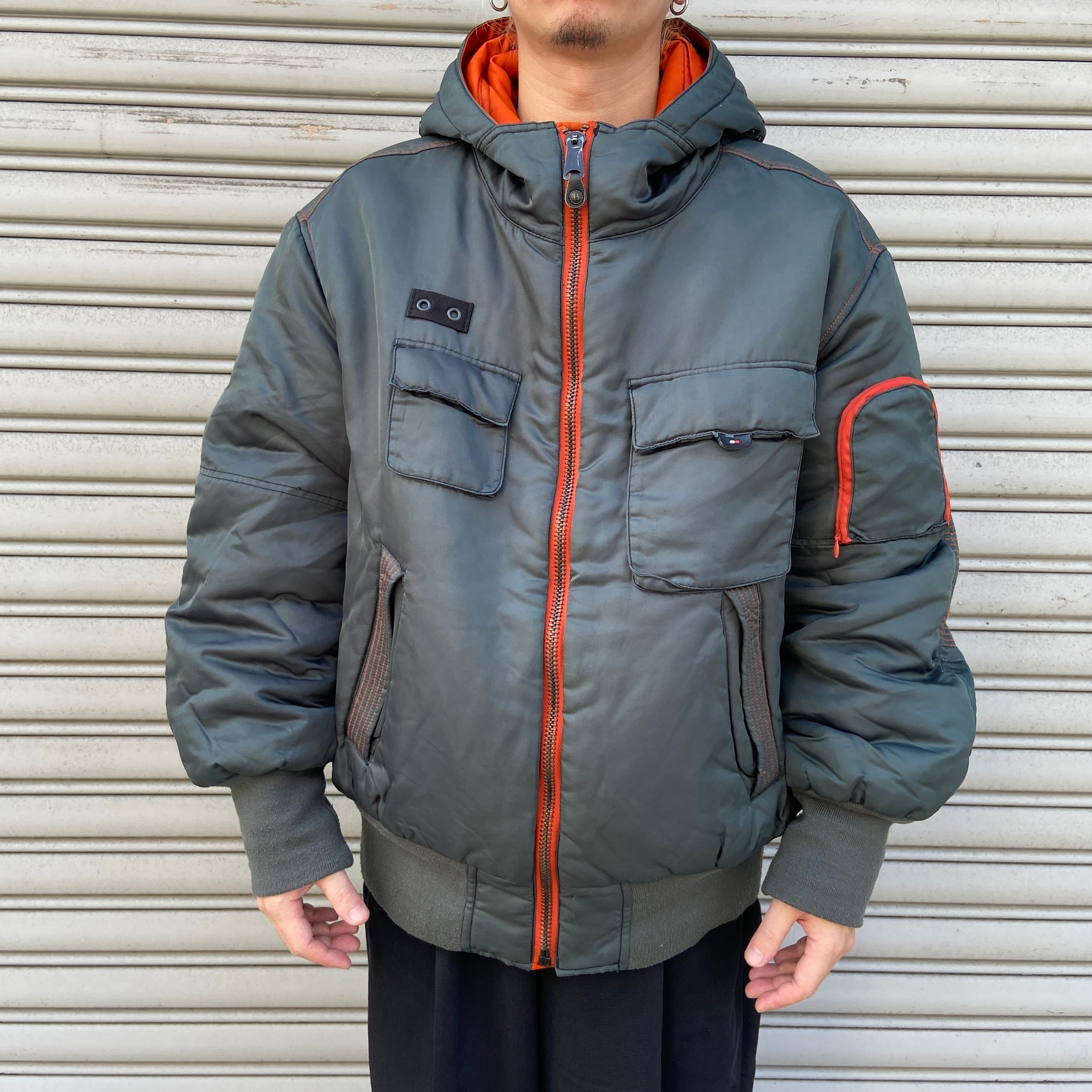 トミーヒルフィガー MA-1ジャケット TOMMY HILFIGER ブルゾン 