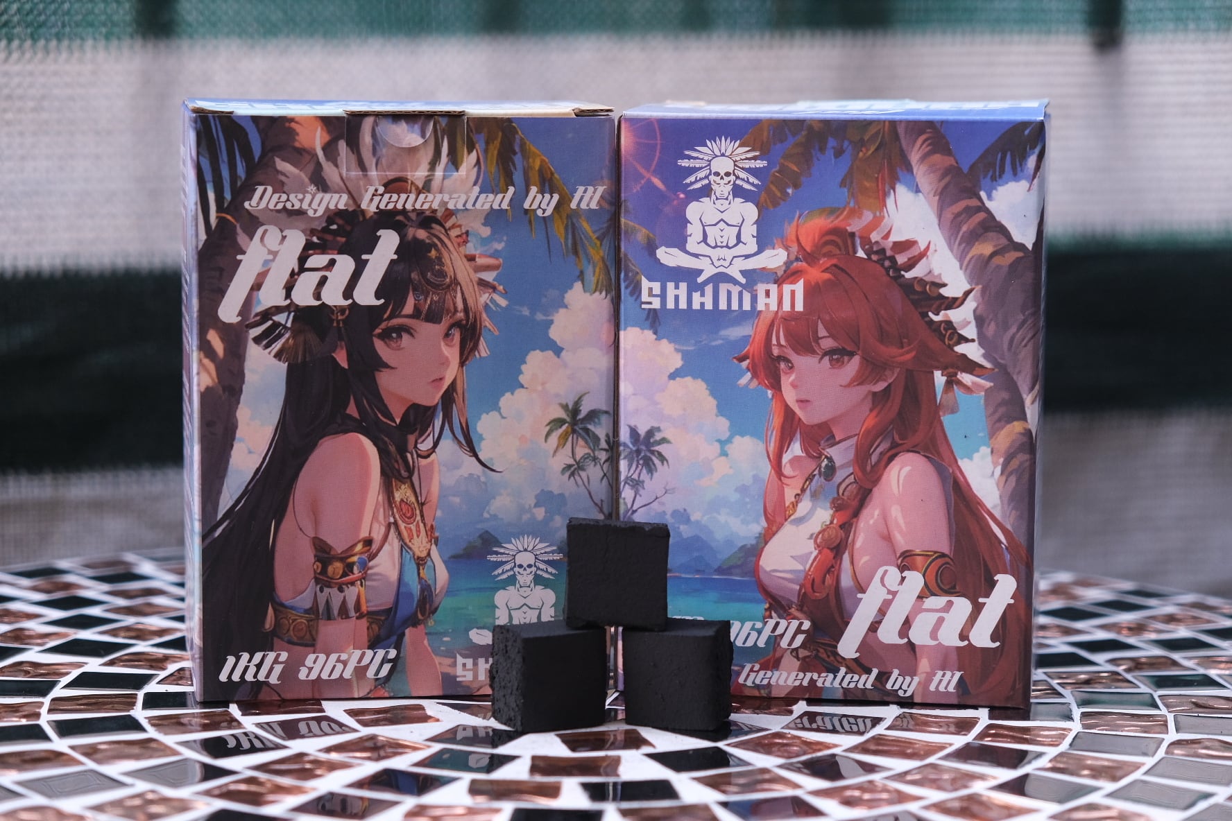 Shaman Charcoal Flat 【1kg】(s-003) | HOTBOX BASE