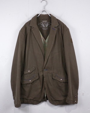 【Caka act2】“DIESEL” Hunting Detail Loose Duck Tailored Jacket