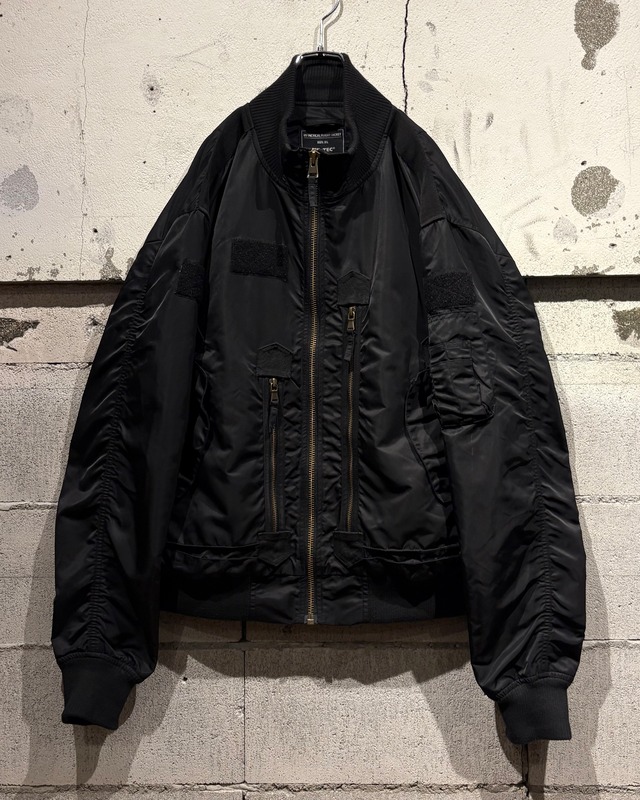 【Caka otto】“MiL-Tec” Various Gimmick Vintage Tactical Flight Jacket