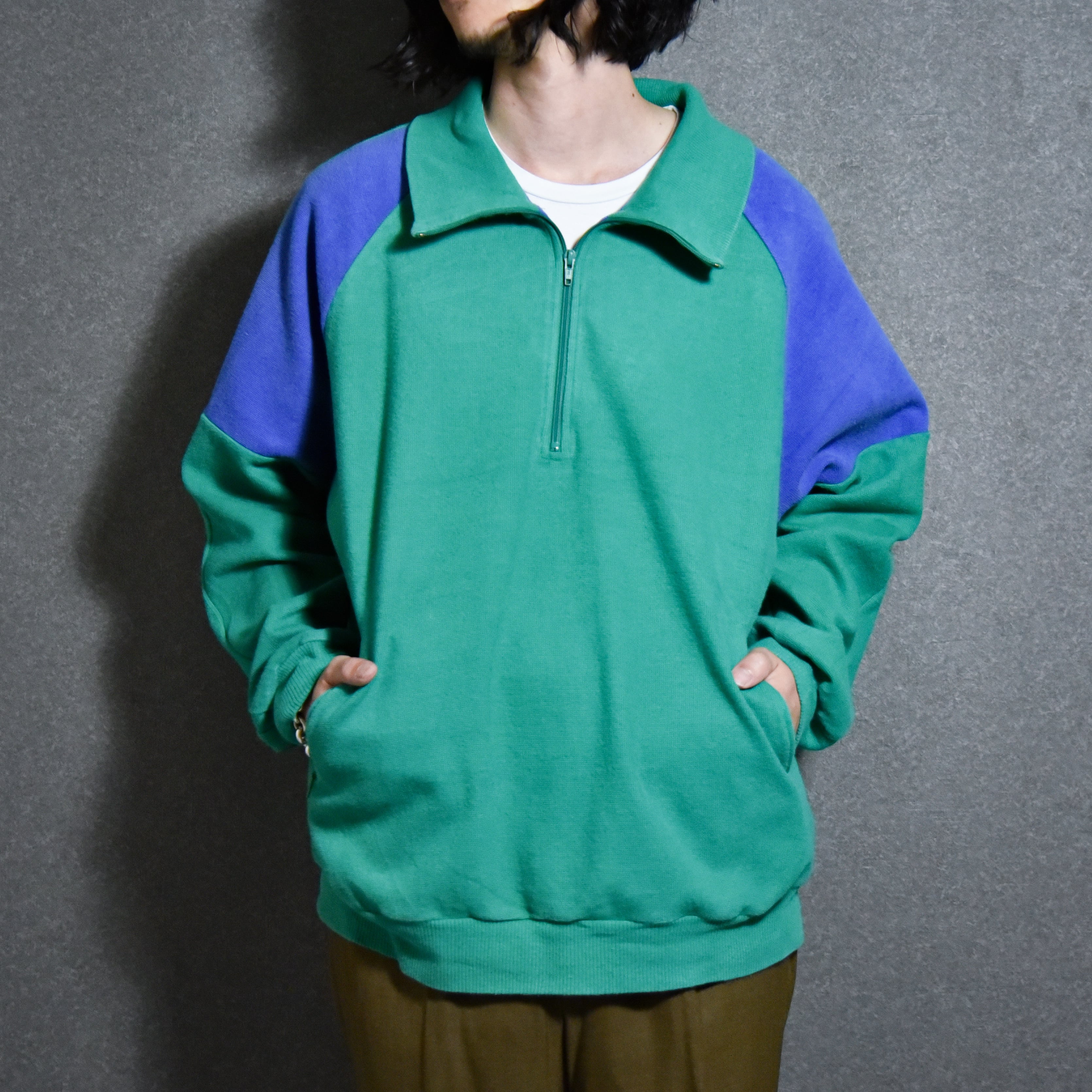 German Army Half-zip Track Jacket ドイツ軍 ハーフジップ トラック