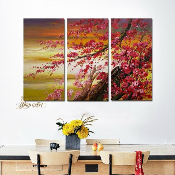 絵画「葉のよりそい」インテリア 絵 花 アートパネル 額入り (縦43cm x 横43cm) 0