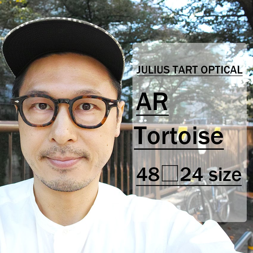 JULIUS TART OPTICAL  AR  BLACK 46-24