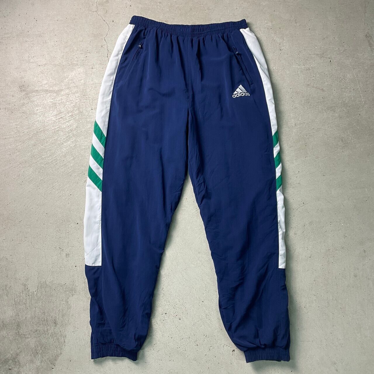 90〜00s OLD adidas トラックパンツ　横ライン