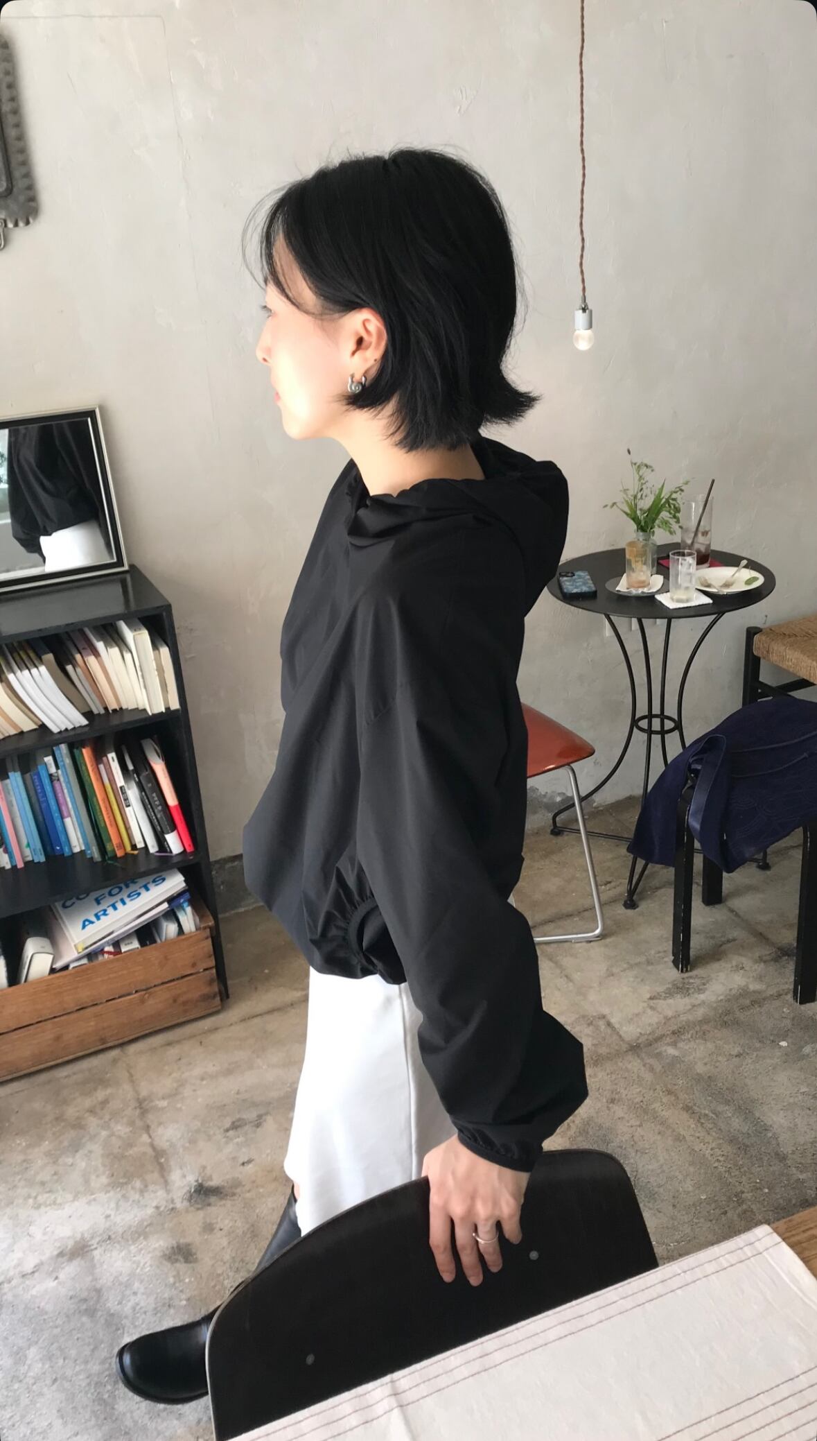 レディース NAVIVERSE Memo dress Charcoal