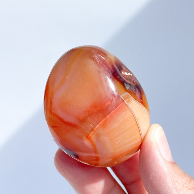 カーネリアン  パーム 11♢ Carnelian ♢天然石・鉱物・パワーストーン