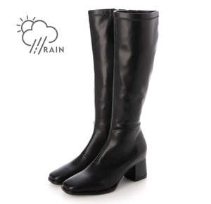 VOL/イーボル】 【晴雨兼用・美脚効果あり】ストレッチスクエアロングブーツ IZ5813