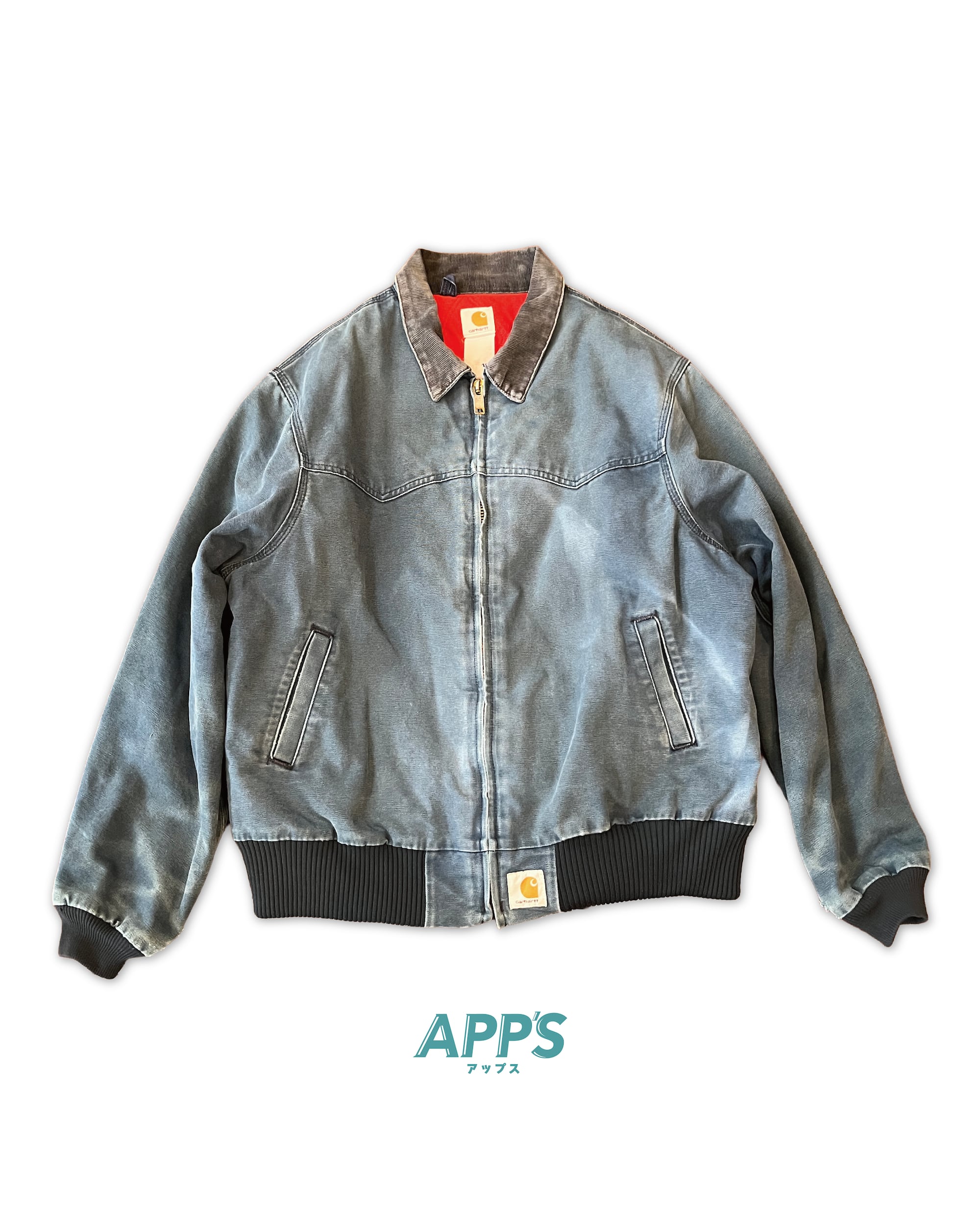 00's Carhartt Santa Fe JKT カーハート サンタフェ ネイビー L〜XL