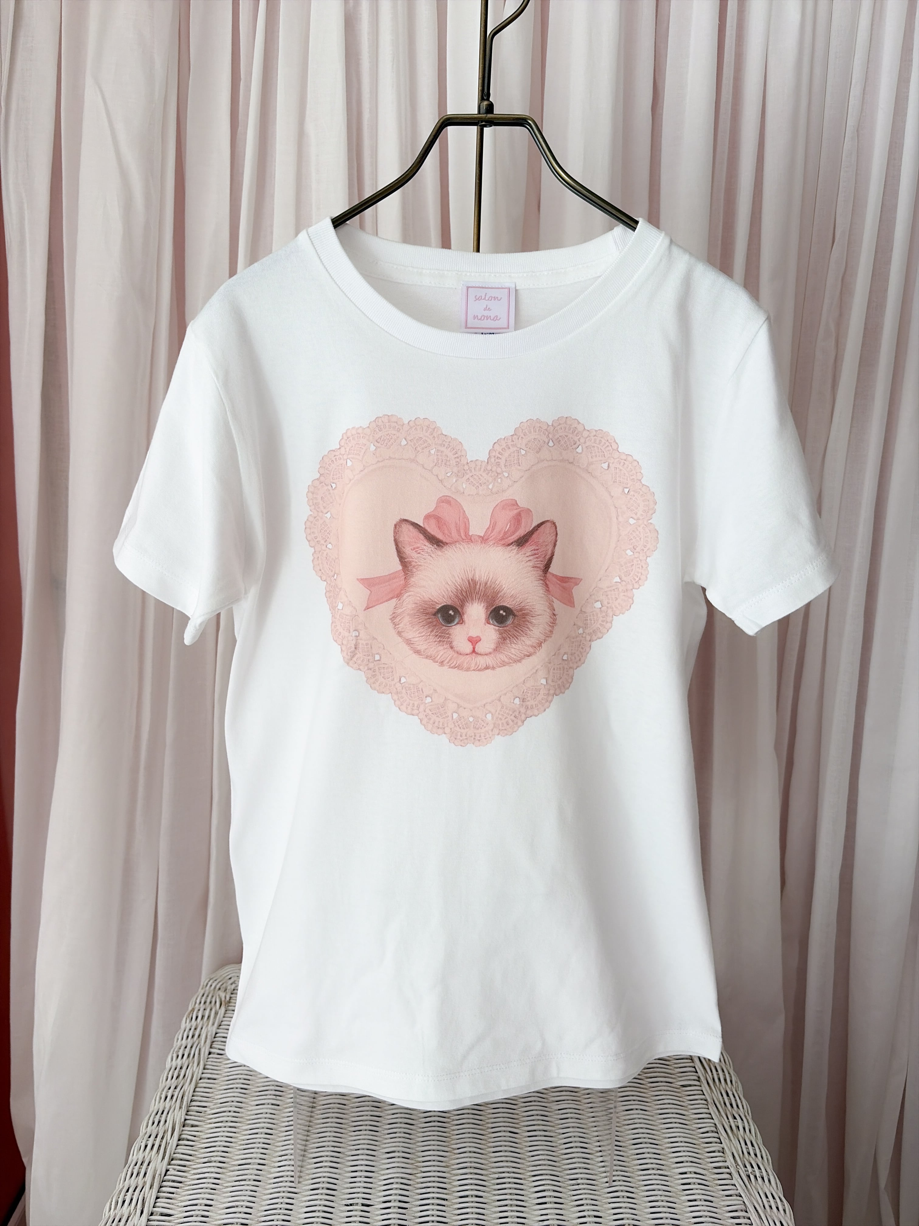 Nona Cat Tシャツ(Girl-Msize)