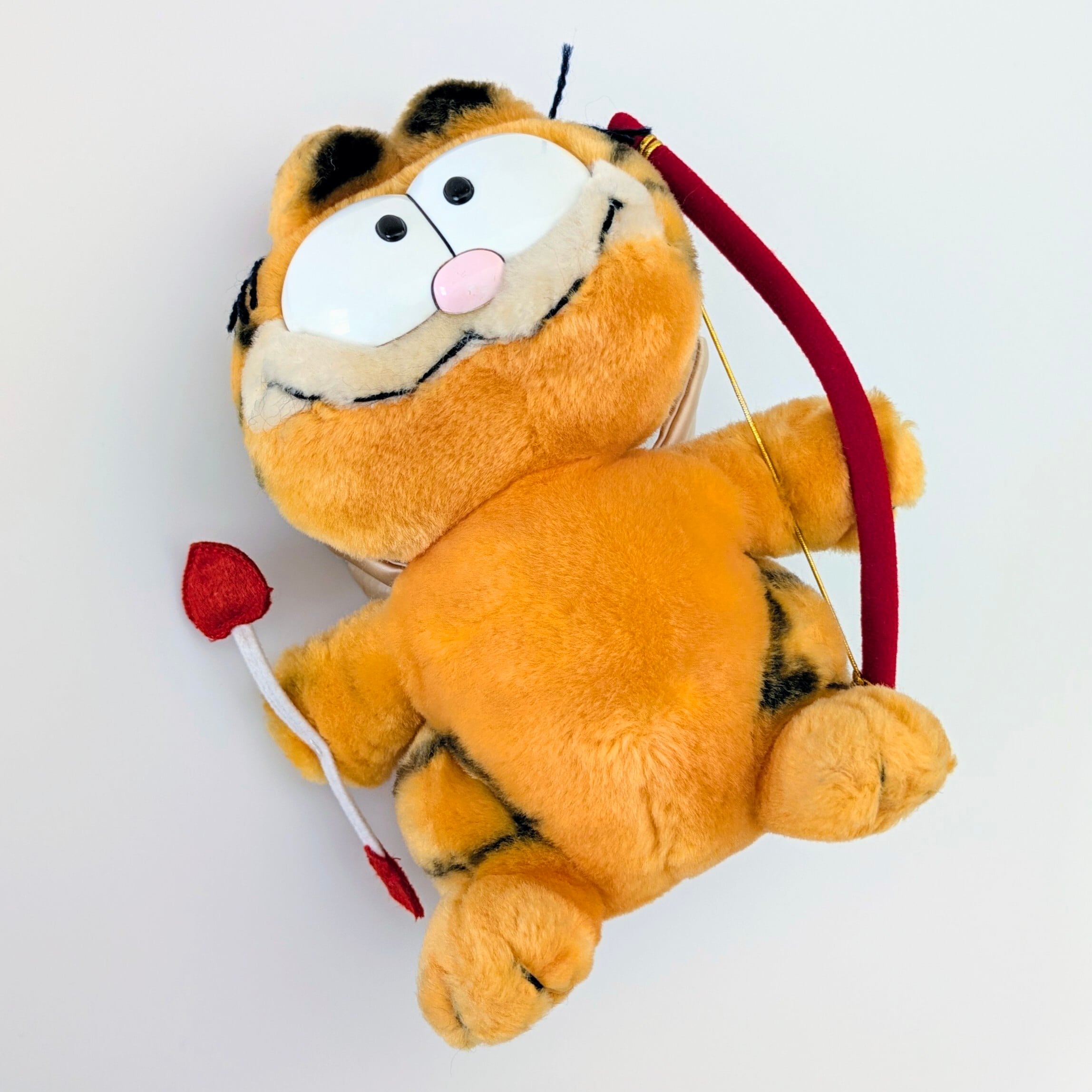 ☆ VINTAGE 1980年代初期 ☆【 Garfield ( ガーフィールド ) 】『 キューピットガーフィールド 』ぬいぐるみ / プラッシュ / plush / 1980年代年製 〚アメリカン雑貨 アメトイ〛