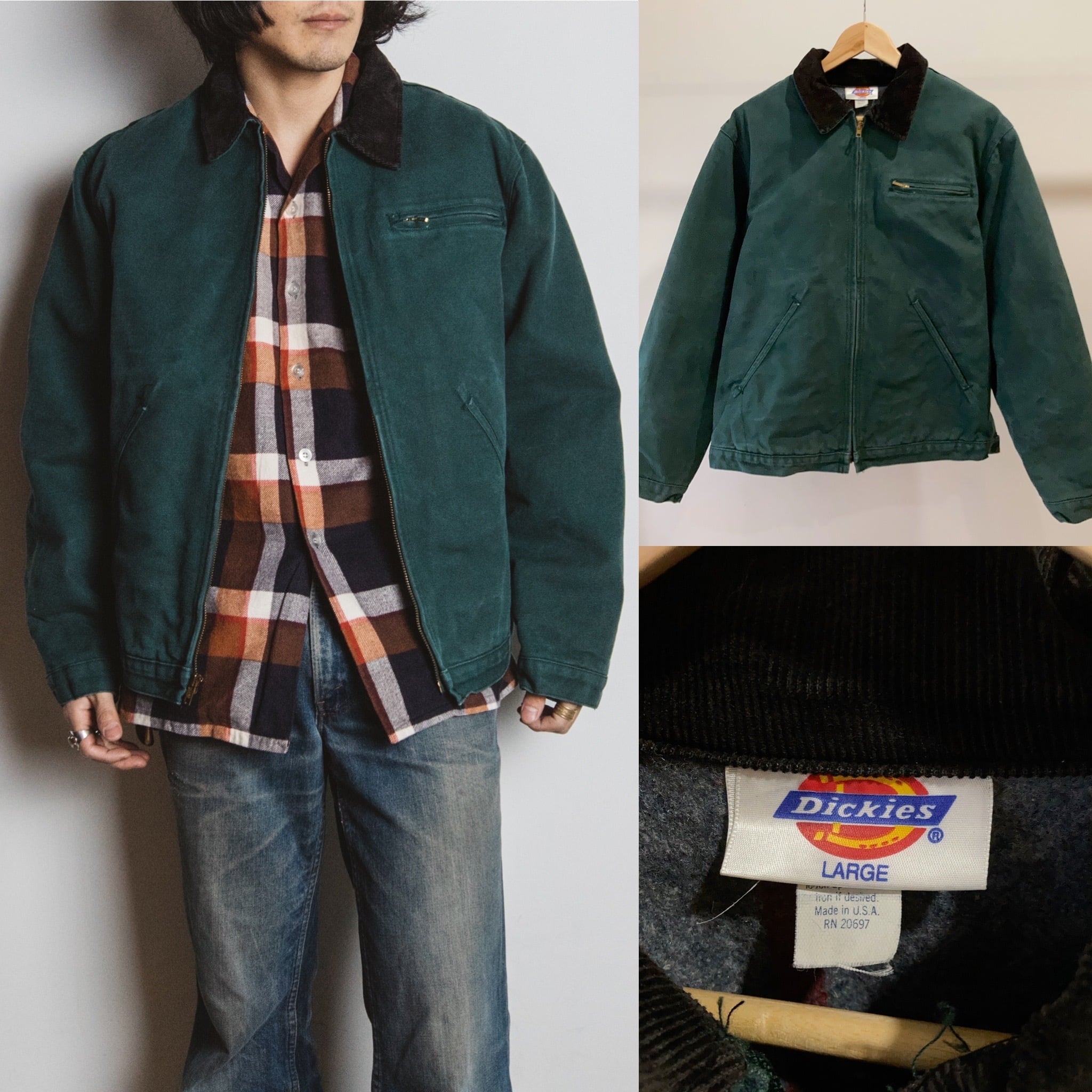 ヴィンテージ Dickies  ダックジャケット デトロイトジャケット