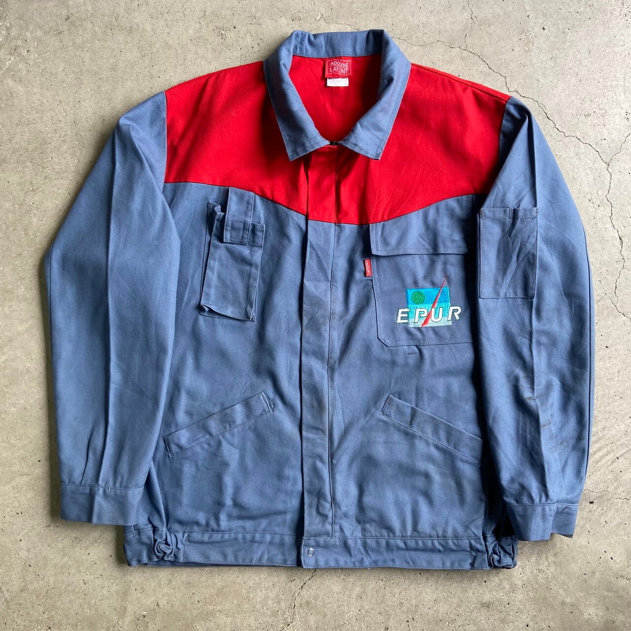 Adolphe Lafont フレンチワークジャケット コットンツイル 50 アドルフ