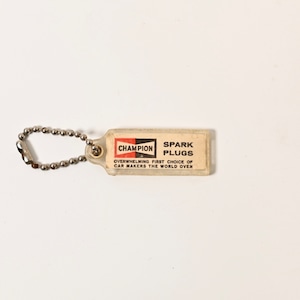 Vintage CHAMPION SPARK PLUG Key Chain #2