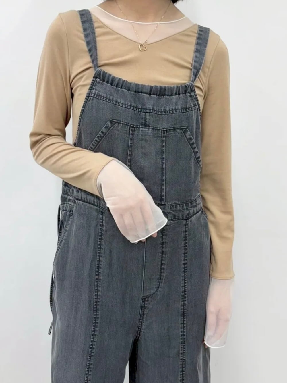 送料無料】CYNICAL(シニカル) テンセルデニムサロペット デニム 大人