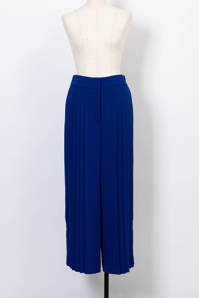 Pearl Pleated Pants Ⅱ　ROYAL BLUE