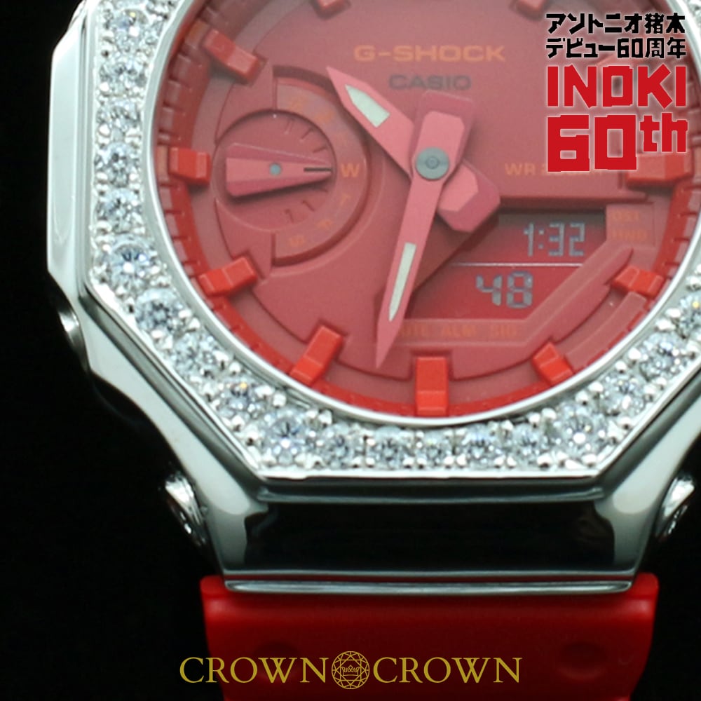 G-SHOCK アントニオ猪木 コラボ　DW-6900 　限定　新日　腕時計