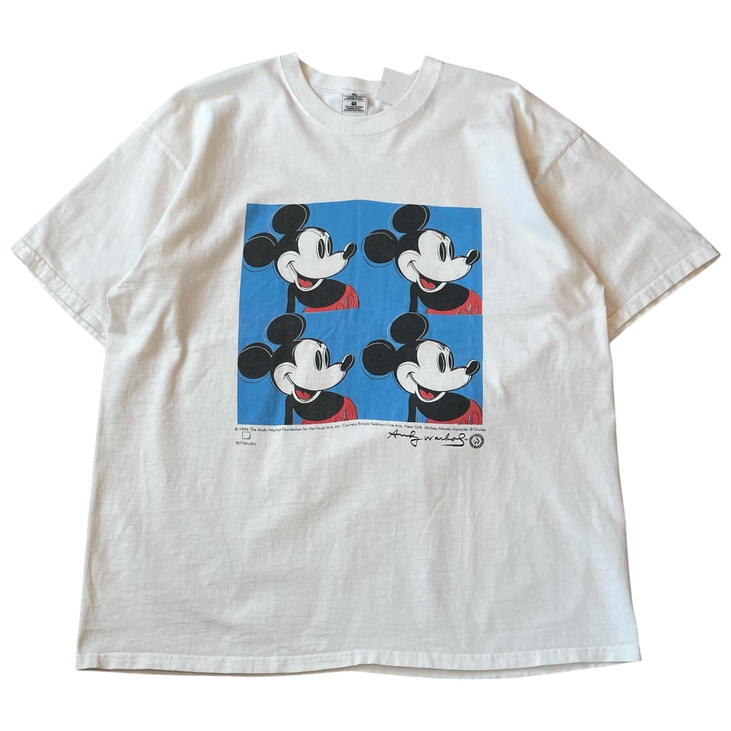 special!!! Andy Warhol "Mickey Mouse" T-shirt
