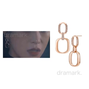 #403『ザ・グローリー』韓国ドラマ　アクセサリー　ピアス　dramark. ドラマーク