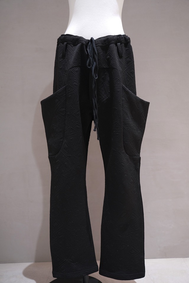 Keisukeyoneda emboss drop Pocket pants