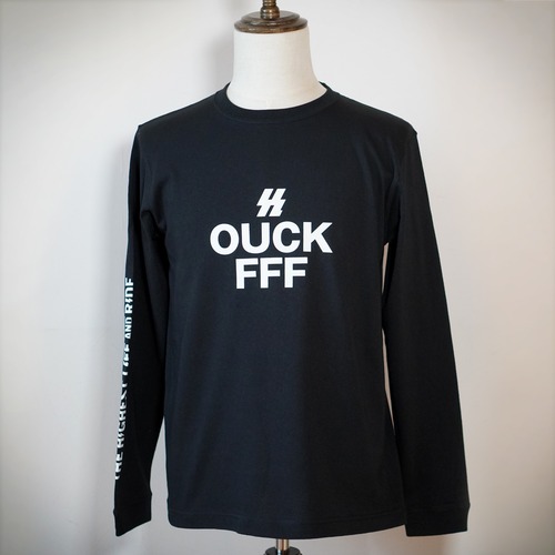 YUCK FOU! Long Sleeve T-shirt 【Black】