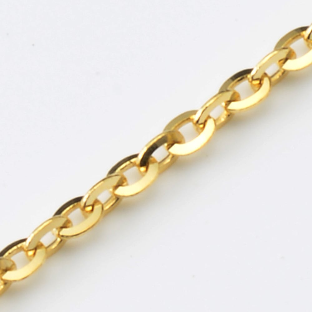 K18 ベネチアンチェーン 0.5mm | FAMESS JEWELRY