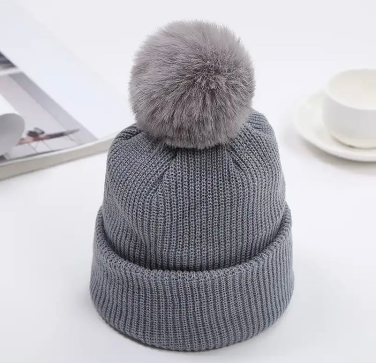 ビッグポンポンニット帽 | petit saran / saran ladies