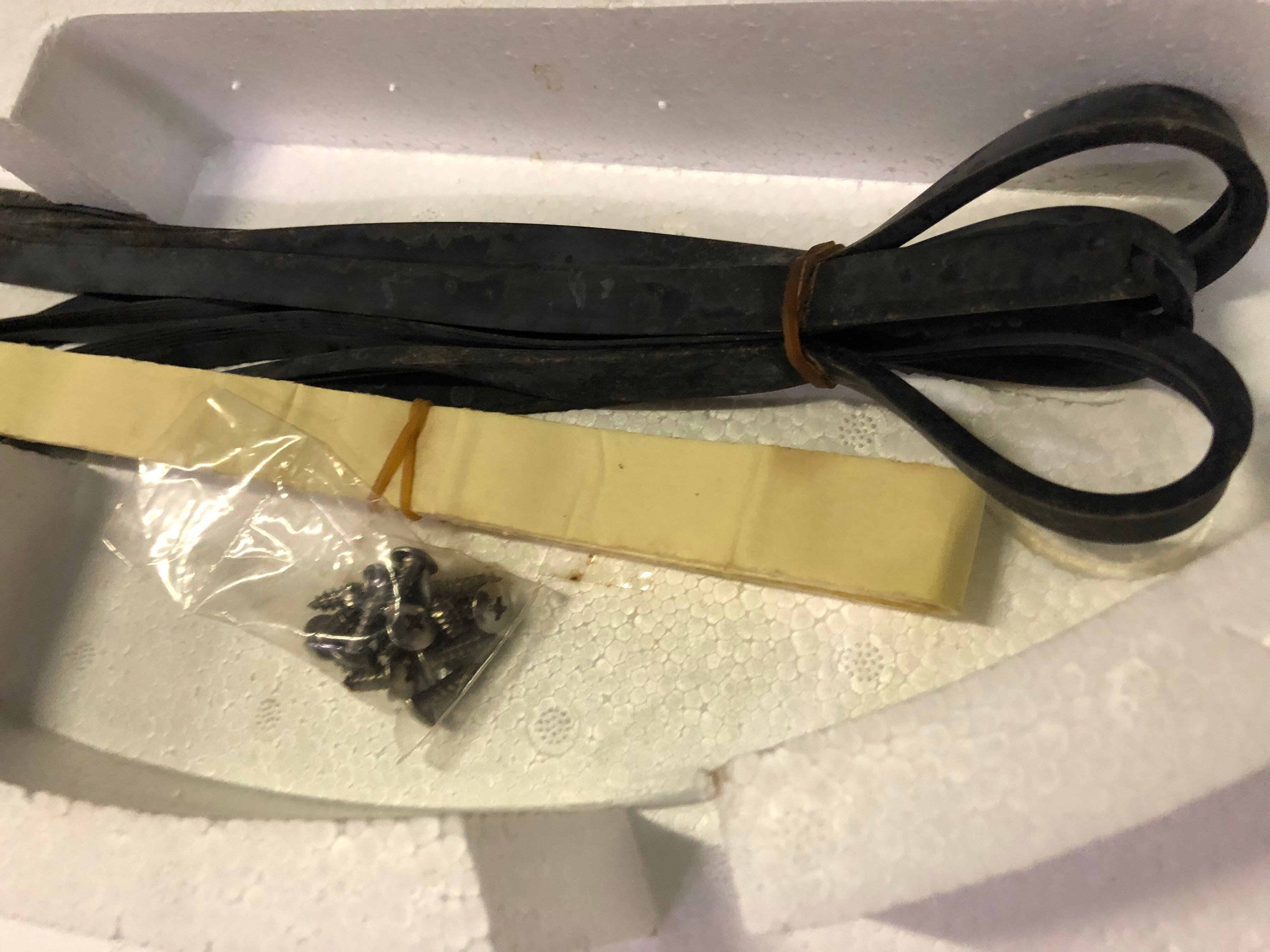 当時物”メッキ フェンダートリム [スカイライン R-31] オーバー