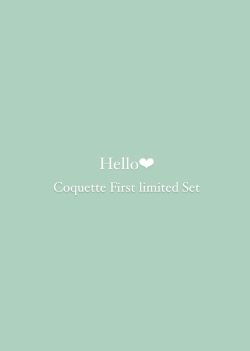 Hello♡Coquette first limited set