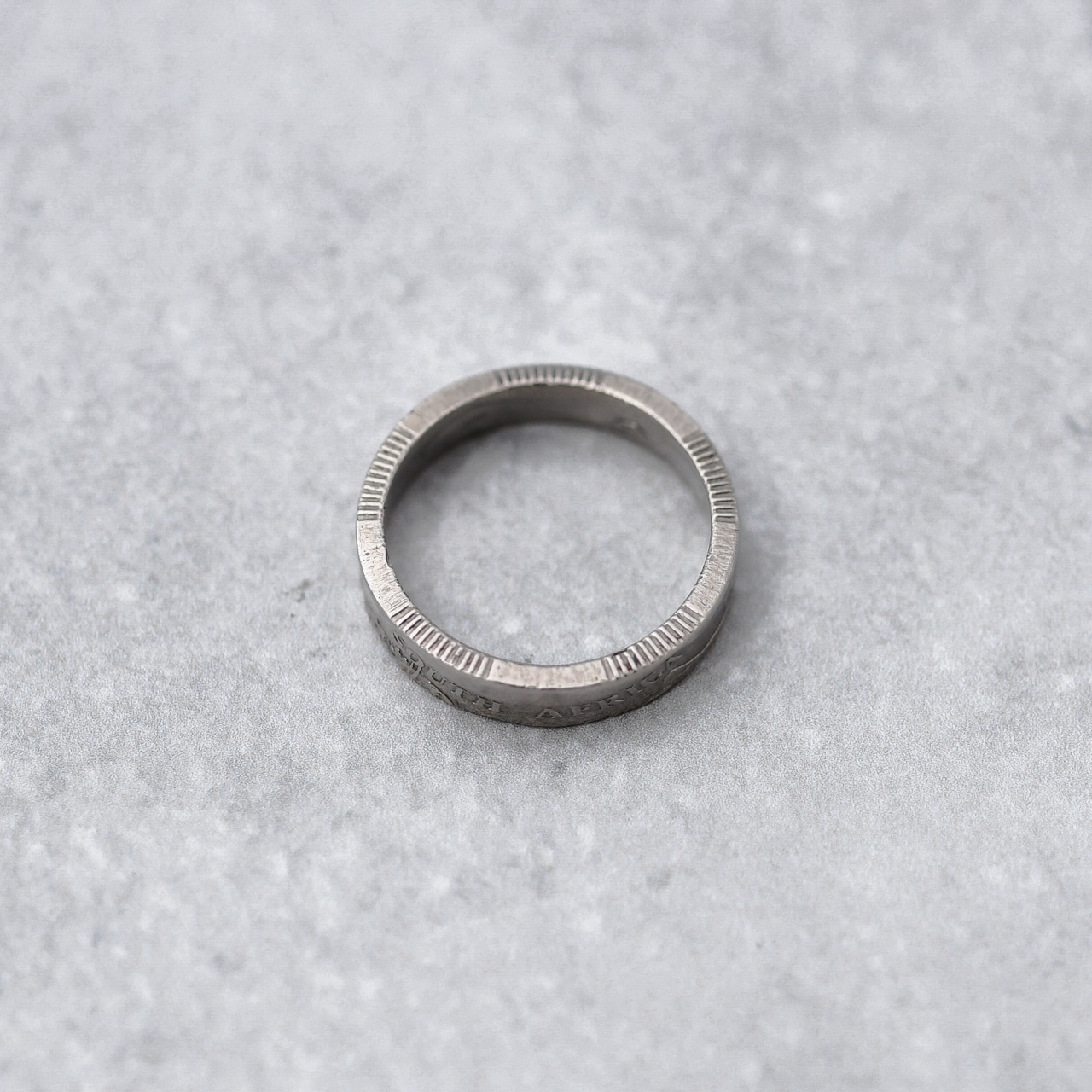南アフリカ 2ランド コインリング ｜SOUTH AFRICA 2RAND COINRING