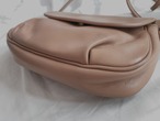 AMERICA 1990’s OLD COACH “Beige Leather” shoulder bag