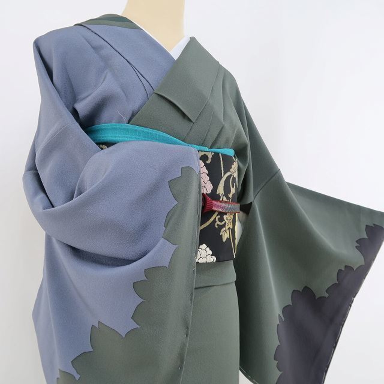 正絹 春ショール お花見ショール 新品 桜 着物“香りほのかに春を待つ”正絹