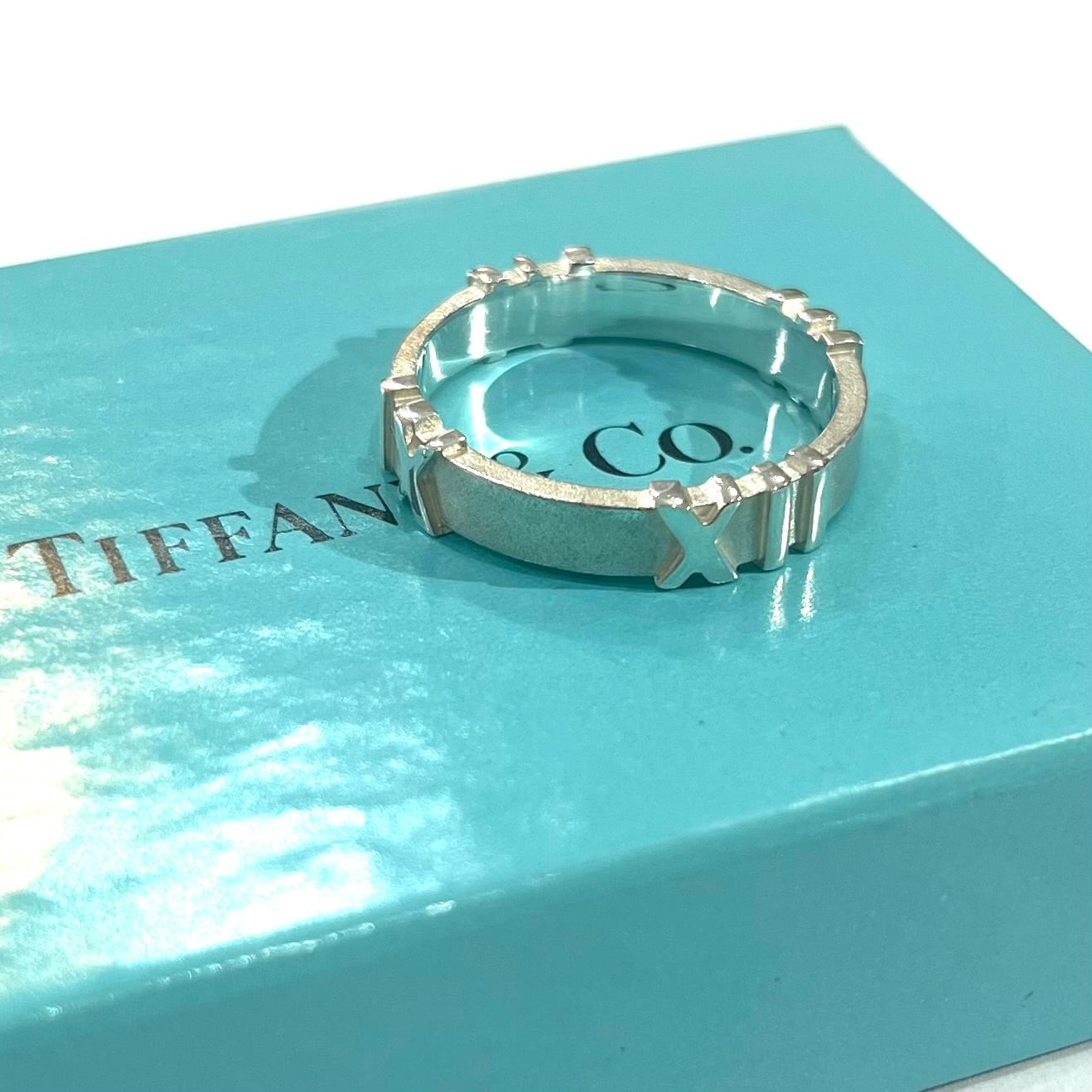 TIFFANY&CO】【20号】2565 限定アトラスリング指輪 2006年限定