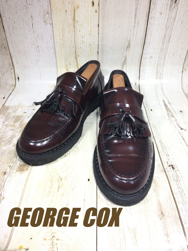 GEORGE COX ジョージコックス フルブローグ UK6 24.5cm