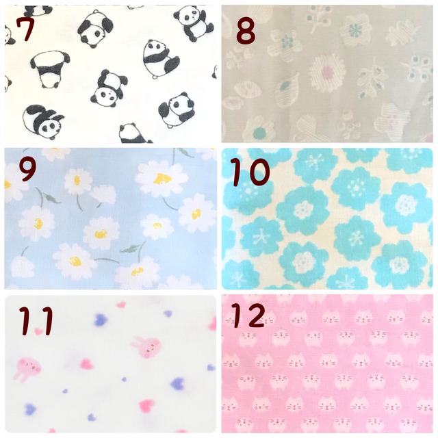 素材にこだわった✩布ナプキン オーダーメイド オーガニック