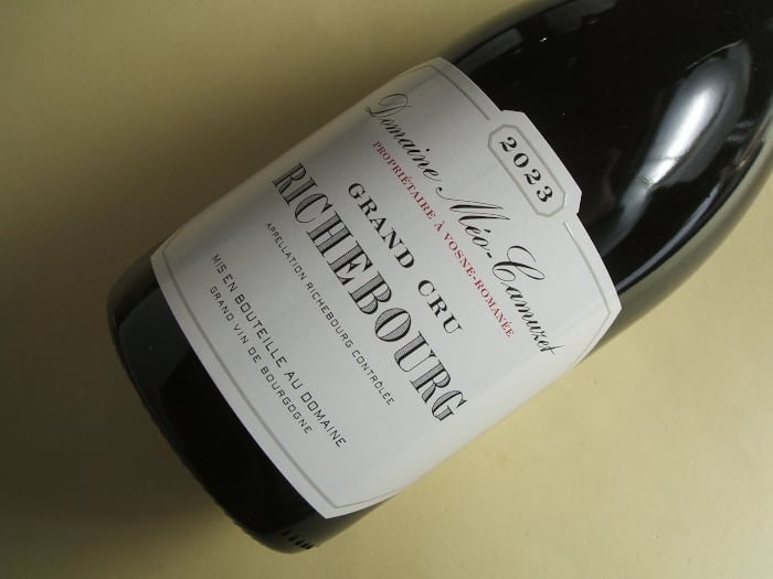特級 リシュブール 2023年 ドメーヌ・メオ・カミュゼ