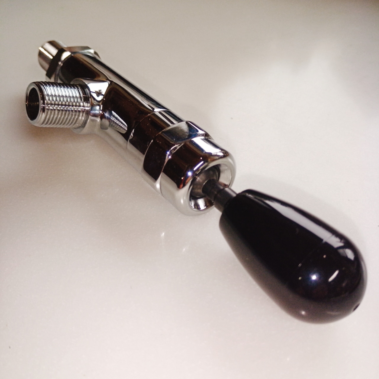 スチーム/熱湯用タップ ● レバー式 3/8" Fiorenzato Reneka VBM
